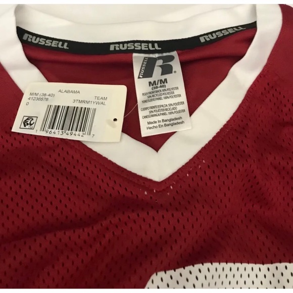 Alabama Crimson Tide Football Jersey “18” SIZE 38-40 - Picture 5 of 7